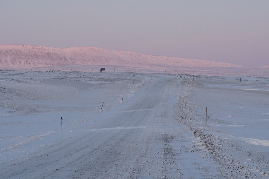 Road to the Eureka runway