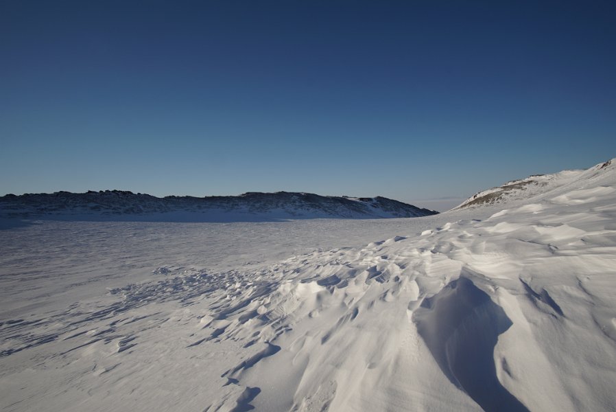 Snow drifts