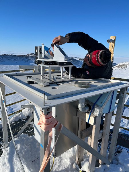 Pierre replacing the PEARL-GBS mirror