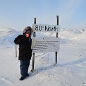 Kevin at 80 degrees north